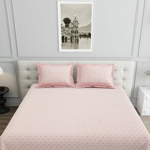 Fitted Bedsheets pink